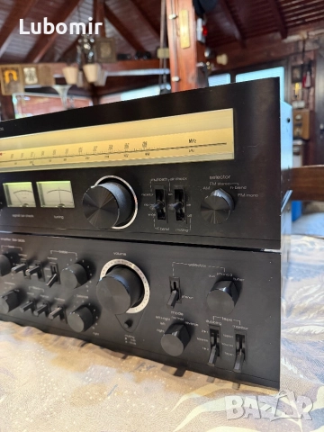 Сет OPTONICA/Sharp/ Усилвател и тунер в много добро състояние,, снимка 3 - Ресийвъри, усилватели, смесителни пултове - 52445978