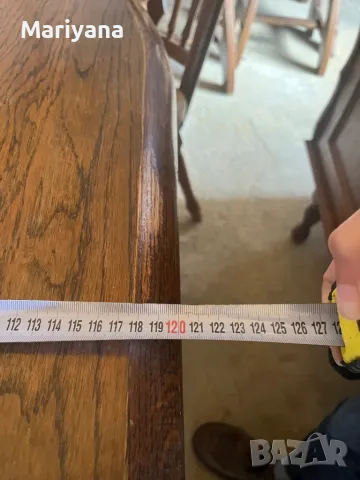 Трапезна дървена маса , снимка 3 - Маси - 50005585