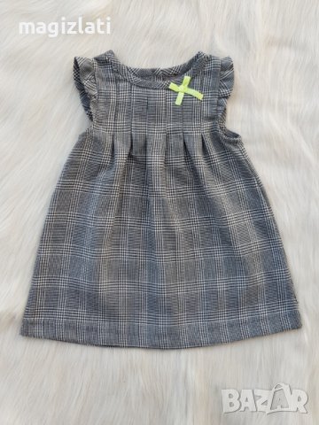 Бебешка рокля каре 3-6 месеца, снимка 6 - Бебешки рокли - 42062591