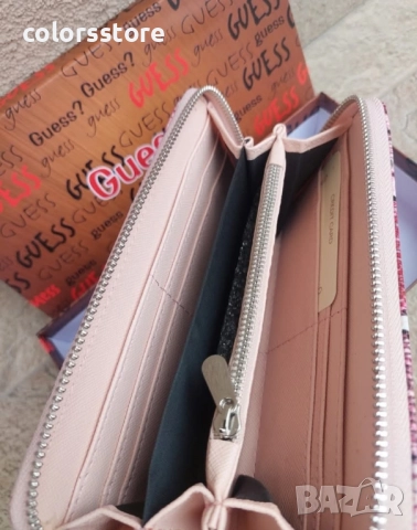 Розаво портмоне Guess/SG54p, снимка 6 - Портфейли, портмонета - 51739868