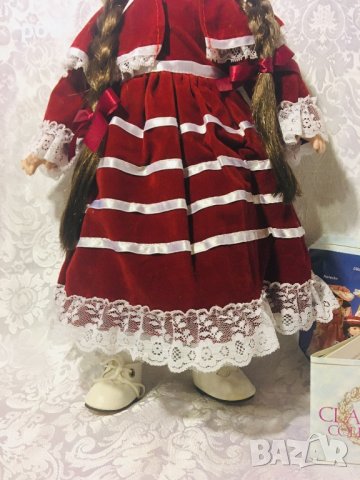 колекционерска порцеланова кукла , снимка 5 - Кукли - 39061455