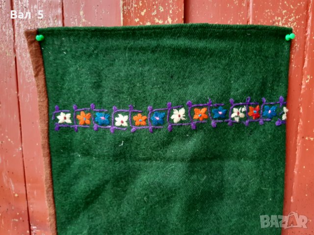 Автентична тъкана вълнена калъфка . Носия, снимка 2 - Антикварни и старинни предмети - 30846192