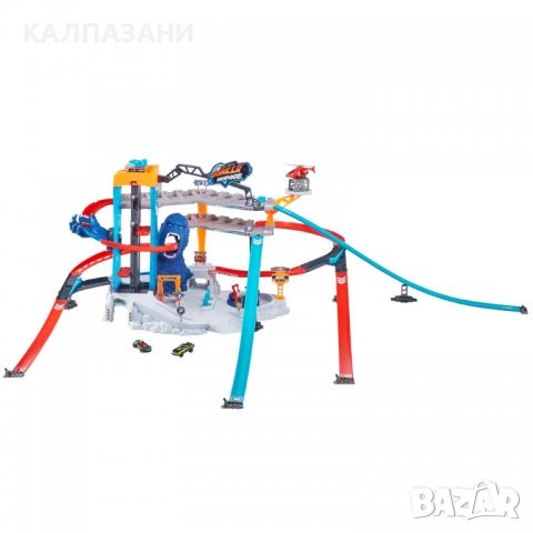 METAL MACHINES Мега писта Горила три нива с асансьор и количка Gorilla Rampage 6726, снимка 8 - Коли, камиони, мотори, писти - 38821414