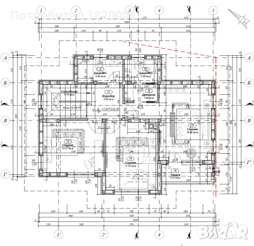 Къща с три спални в Горна Трака, снимка 9 - Къщи - 50627479