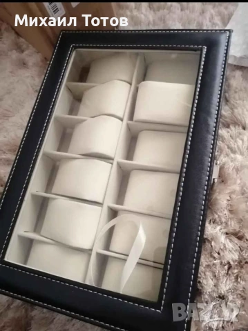 Кутия за съхранение на часовници, снимка 3 - Други - 54307931