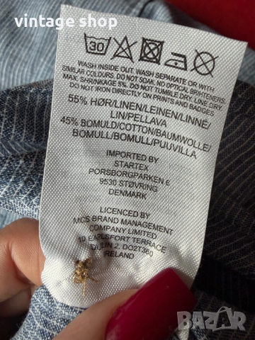 Мъжка риза MCS( Marlboro classics), снимка 8 - Ризи - 54077821