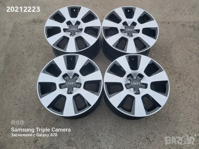 4 броя алуминиеви джанти за Audi A4,A6 16, снимка 3 - Гуми и джанти - 49622549
