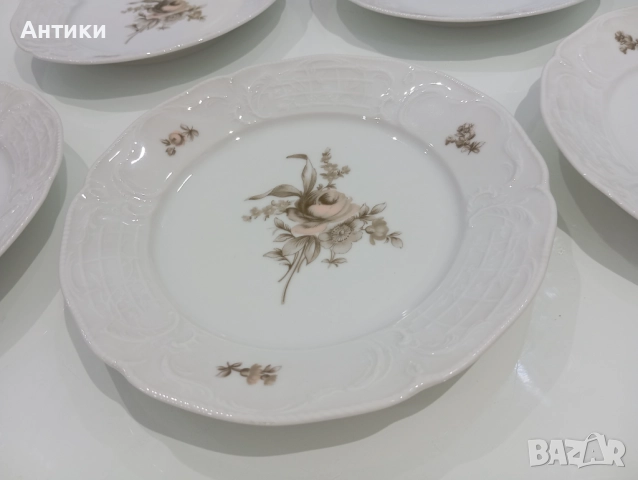 Порцеланови чинии Rosenchal, снимка 9 - Чинии - 52642507