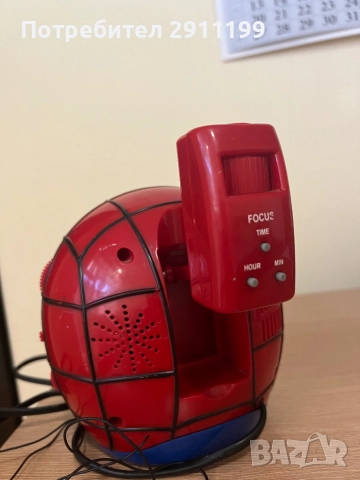 Радио будилник Spiderman, снимка 8 - Други - 51766402