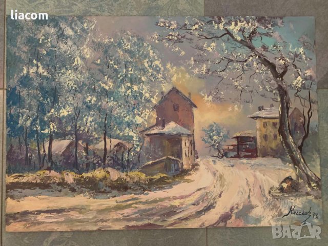 ИВАН КИСЬОВ масло, снимка 3 - Картини - 33768666