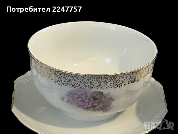 Сервиз за хранене за 6 души порцелан , снимка 18 - Антикварни и старинни предмети - 52117431