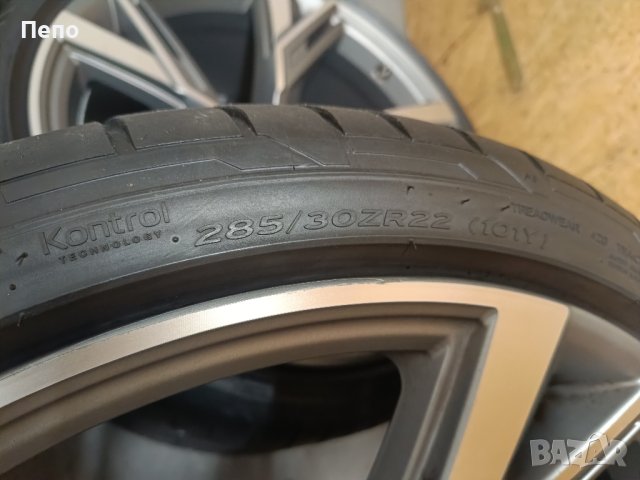 Оригинални джанти с гуми летни 22 цола за Audi Rs6 Rs7 дот 2021г, снимка 3 - Гуми и джанти - 44184703