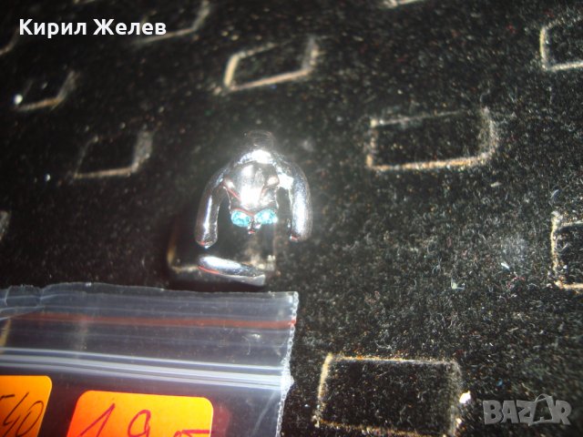 ФИГУРАЛЕН ПОСРЕБРЕН ПРЪСТЕН с КАМЪЧЕТА МНОГО ОРИГИНАЛЕН 17540, снимка 5 - Пръстени - 31292612