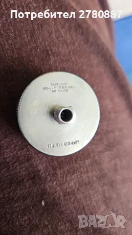 Ретро лабораторен държач за мембранни филтри на Sartorius 50 mm (Западна Германия / ГДР), снимка 2 - Лаборатория - 55785519