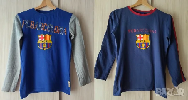 Barcelona - ЛОТ 2бр. детски блузи на Барселона