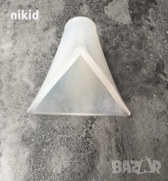 3D Пирамида силиконов молд форма калъп смола за сладкарство и бижута и декорация свещи глина оргонит, снимка 4 - Форми - 23078395