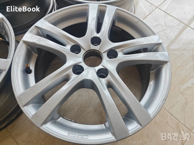 Алуминиеви джанти Mazda Kia 16 цола 5x114.3, 6.5J , снимка 5 - Гуми и джанти - 53885683
