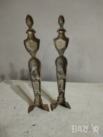 две месингови апликации-комплект, снимка 4 - Антикварни и старинни предмети - 44256658