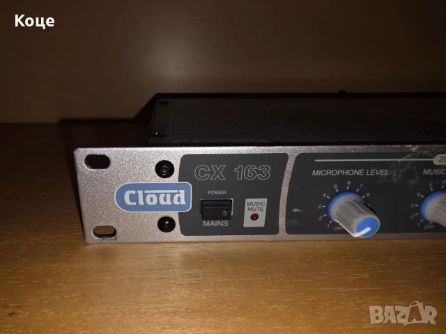 Професионален двузонов зониращ миксер Cloud CX163, снимка 2 - Ресийвъри, усилватели, смесителни пултове - 53941053