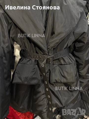 Яке Прада с колан, снимка 2 - Якета - 52746631