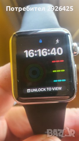 Продавам apple watch gen1 38mm steel, снимка 7 - Смарт часовници - 42446536