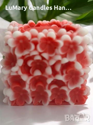 Свещ “ Цветчета”, снимка 6 - Декорация за дома - 53224797