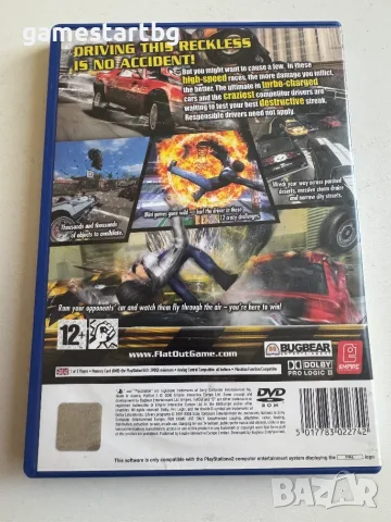 FlatOut 2 за PS2, снимка 2 - Игри за PlayStation - 56150186