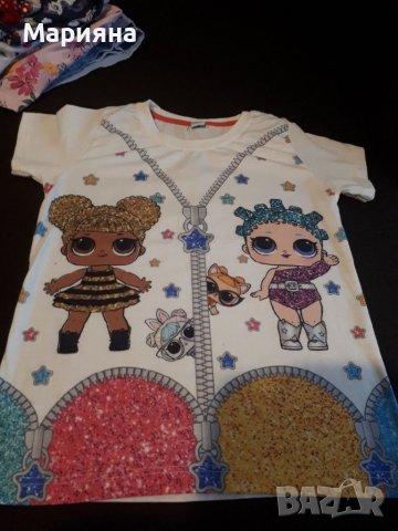Блуза за момиче с лол