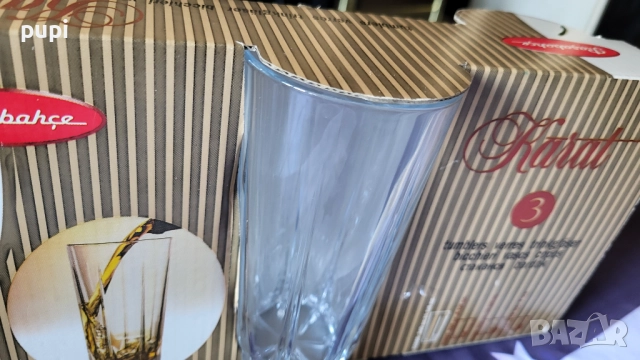 водни чаши -3бр, снимка 2 - Чаши - 52873893