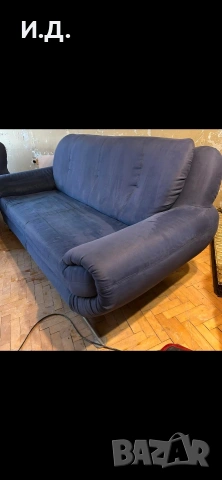 Диван и два фотьойла-120 евро, снимка 6 - Дивани и мека мебел - 53356789