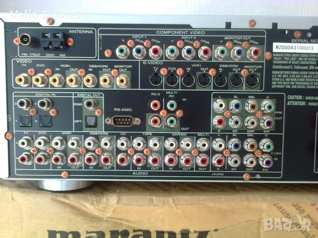 MARANTZ  SR-5500 7.1канален ресивър, снимка 6 - Ресийвъри, усилватели, смесителни пултове - 55956884