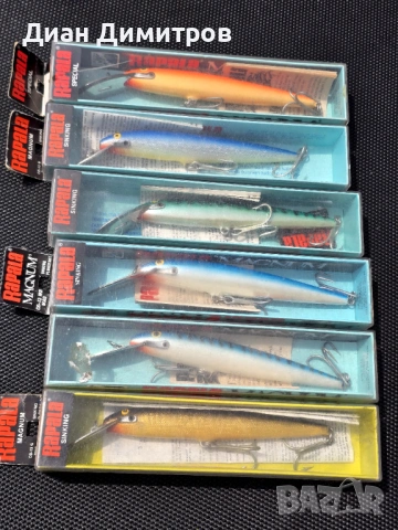 Воблери RAPALA, снимка 11 - Такъми - 54294211