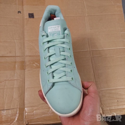 ADIDAS ORIGINALS STAN SMITH "FROZEN GREEN" номер 43,5-44, снимка 8 - Маратонки - 42609754