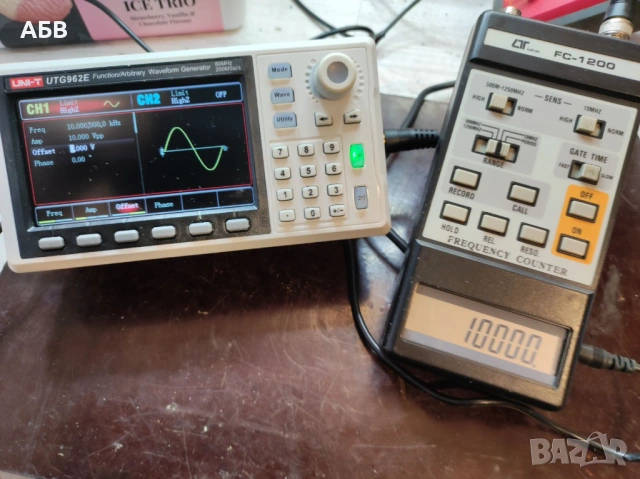 Продава се портативен честотомер / брояч LUTRON FC-1200 до 1.25 Гхц, снимка 6 - Друга електроника - 53069772