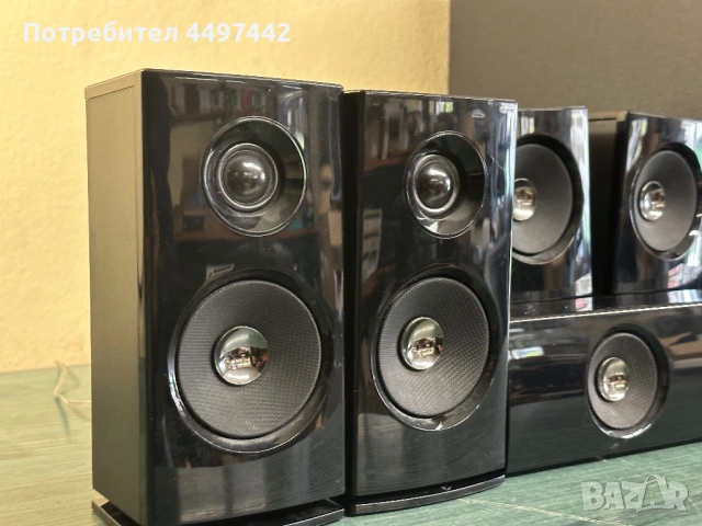 Комплект 5.1 тонколони LG + Безжичен модул за задни колони (LG W3-2), снимка 3 - Аудиосистеми - 54169211