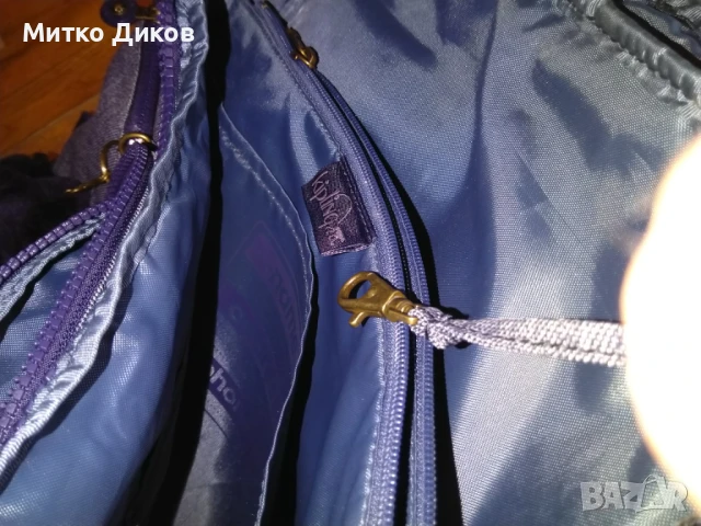 KIPLING SCHOOL BAG UPGRADE CRAFT NAVY C 46х30х21см маркова раница става лаптопс маймунка , снимка 13 - Раници - 50576340