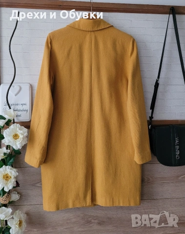 Пролетно есенен модел дълъг блейзър манто, снимка 9 - Палта, манта - 54095624