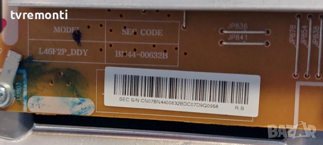 Power Supply Board L46F2P-DDY BN44-00632B for Samsung UЕ46F7090 , снимка 2 - Части и Платки - 38325643