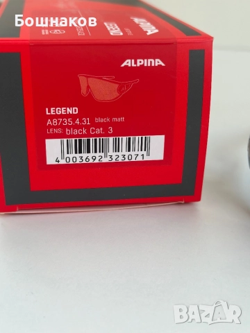 Alpina LEGEND, снимка 3 - Слънчеви и диоптрични очила - 51649219