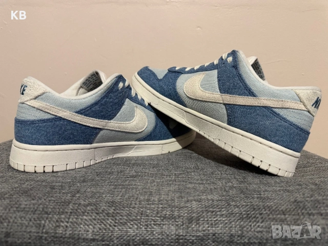 Nike Dunk Low "Smokey Blue Denim", снимка 5 - Маратонки - 53262005