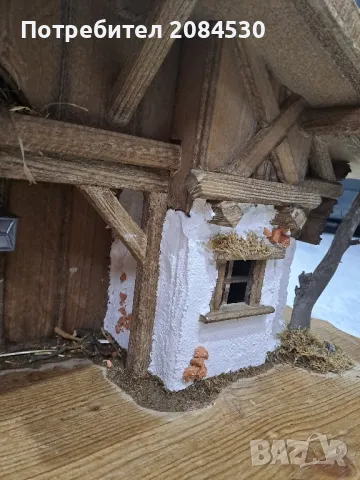Декоративна дървена и светеща къща, снимка 14 - Декорация за дома - 48694190