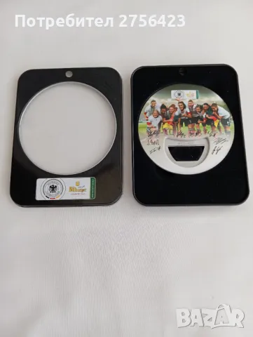 Отварачка за бутилки с DFB жени и мъже световно първенство  Bitburger Rize hoff, снимка 2 - Антикварни и старинни предмети - 48779539
