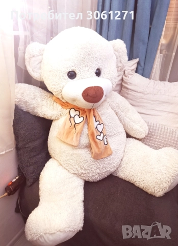 Плюшено мече, височина 120 см, XXL Коледа дойде ❤️ 