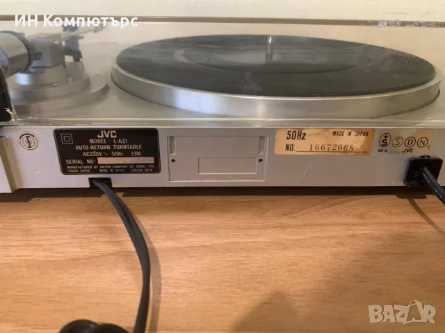 Продавам грамофон JVC L-A21, снимка 5 - Грамофони - 49546594