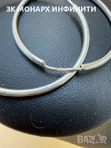 Сребърни обеци /925/, снимка 3 - Обеци - 54258604