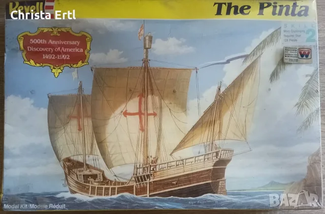 Revell The Pinta 1:90 – Юбилеен модел за сглобяване 500th Anniversary (НОВ и фабрично опакован)