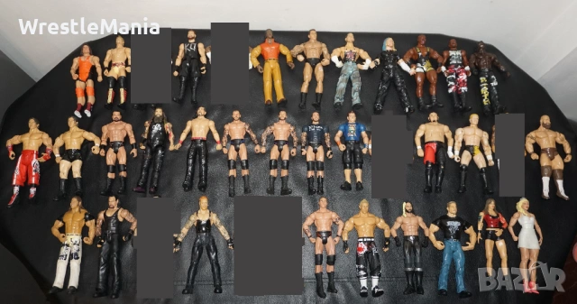 31 Кеч Фигури Lita/Lana/Test/D-Von Dudley/Samoa Joe/The Undertaker/Shane Douglas/The Miz/Seth Rollin