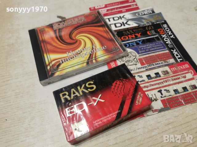 ПЕСНИ С НАСТРОЕНИЕ RAKS-НОВА КАСЕТА 0804261544H2E6R