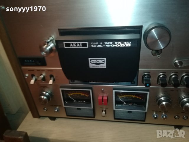 AKAI GX-600DB MADE IN JAPAN-ВНОС SWISS 1112211856, снимка 3 - Декове - 35107477