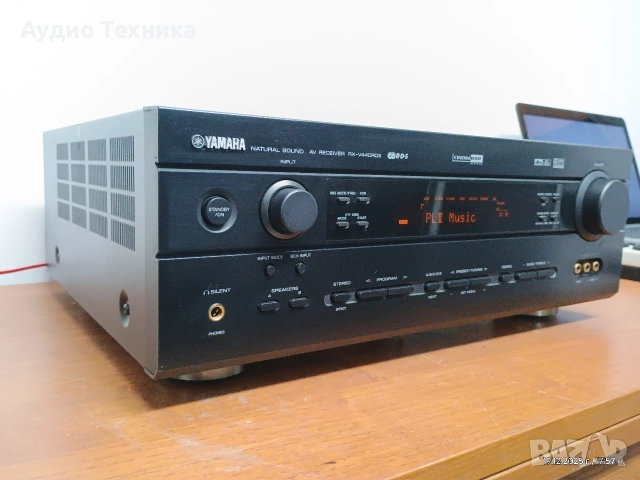 Ресивър (усилвател) YAMAHA RX-V440RDS. Перфектен! Изпращам видео. , снимка 3 - Ресийвъри, усилватели, смесителни пултове - 52850331